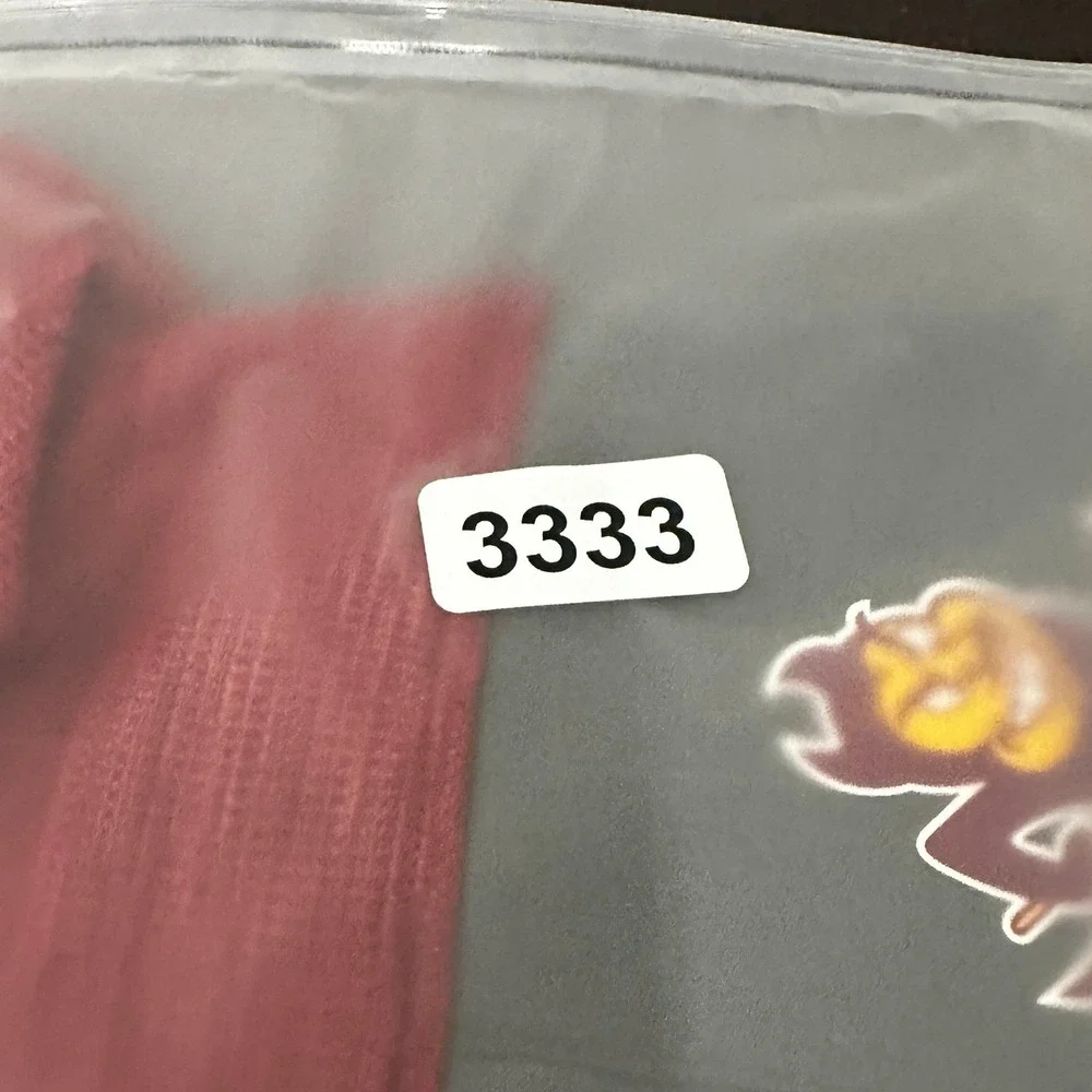 ASU Sun Devils Quarter Zip Captivating Pullover Mens 2XL Gray Maroon Sparky NCAA